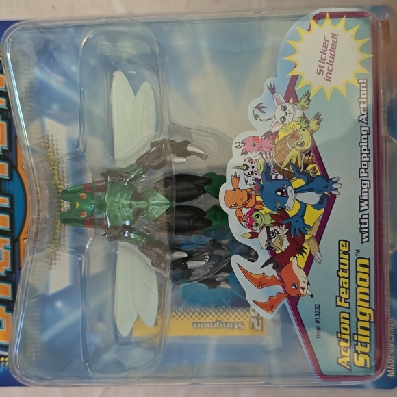 Digimon Season 2 Stingmon Action Feature figure - Picture 2 of 4